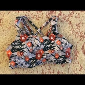 Senita Jazzercise strappy sports bra